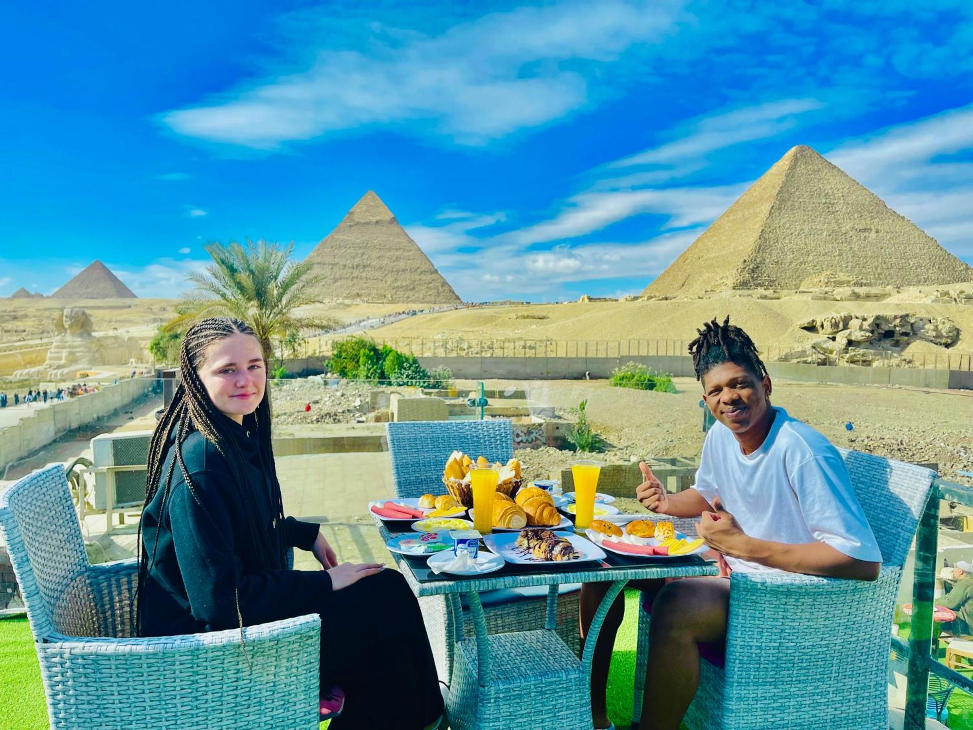 Golden Scarab Pyramids Hotel Kafrat al Jabal Экстерьер фото